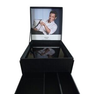 Giorgio Armani Code Colonia Black Empty Presentation Box w/ drawers 9"X9"X5.8"